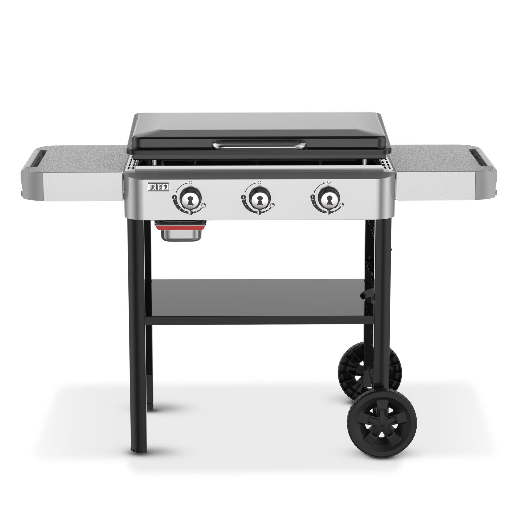 Weber Grills Rust-Resistant Griddle | Black | Size 28" | Side Tables