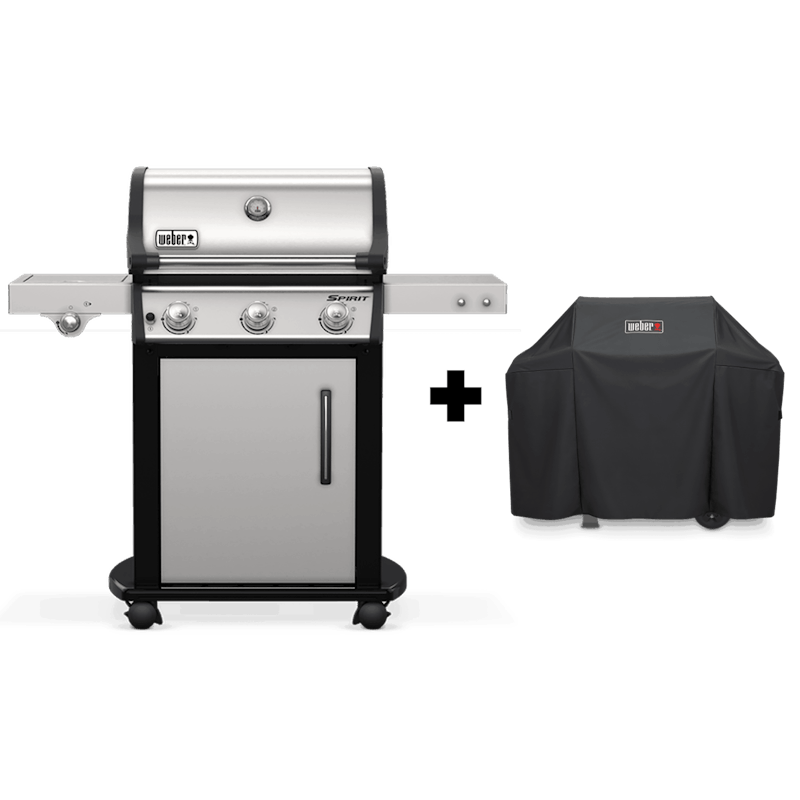 Parrilla a gas Spirit Black S-325 GBS + Funda