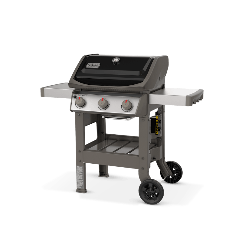 Barbecue gaz Spirit II E-310 noir plancha - Weber 