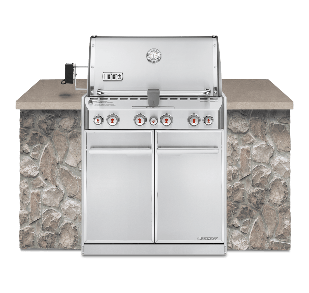  Parrilla a gas empotrable Summit® S-460 View