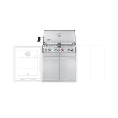 Summit® S-460 Built-In Gas Barbecue (LPG)-view 1