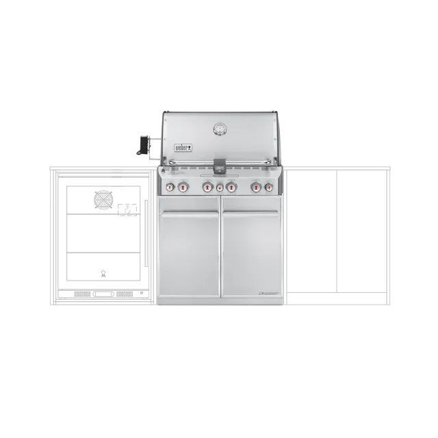 Summit Series Premium Gas Range Weber q