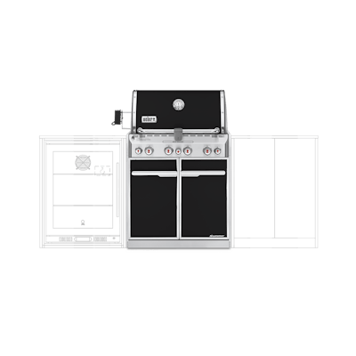 Summit® E-460 Built-In Gas Barbecue (Natural Gas)-view 1