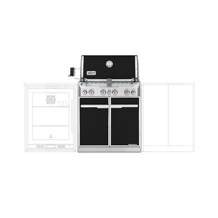 Summit® E460 BuiltIn Gas Barbecue (Natural Gas) Summit® Series