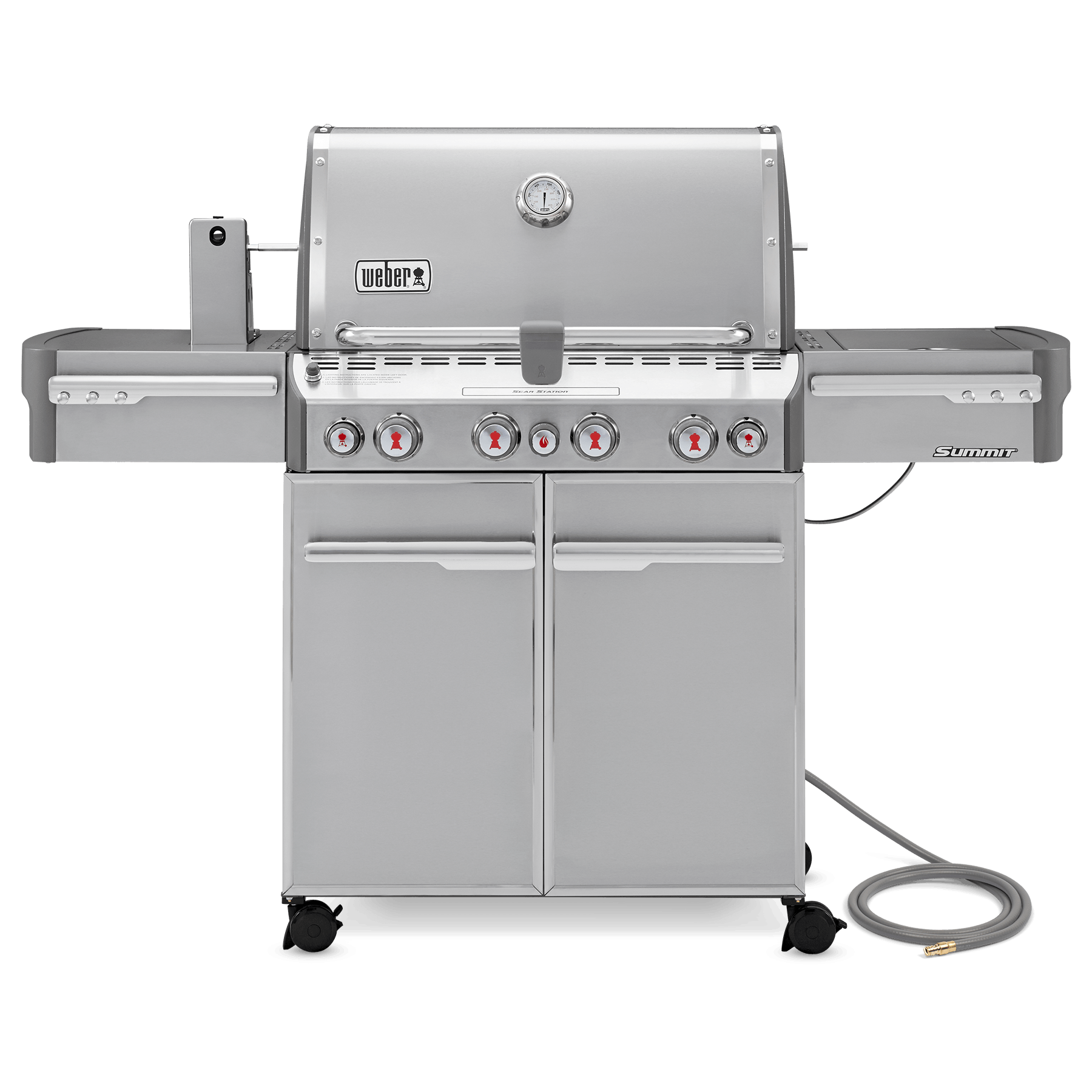 Stainless Steel Weber 2840001 Summit S-470 Grill Natural Gas 