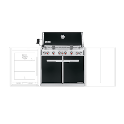 Summit® E-660 Built-In Gas Barbecue (LPG)-view 1