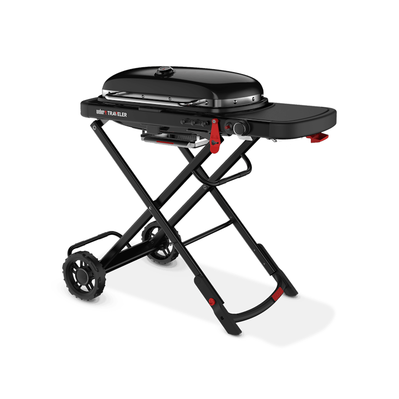 Weber Traveler Portable Gas Grill Stealth Edition