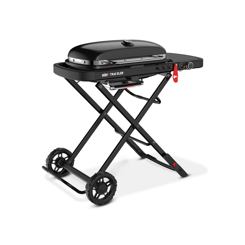 Weber Traveler-gasbarbecue Stealth-editie image number 2