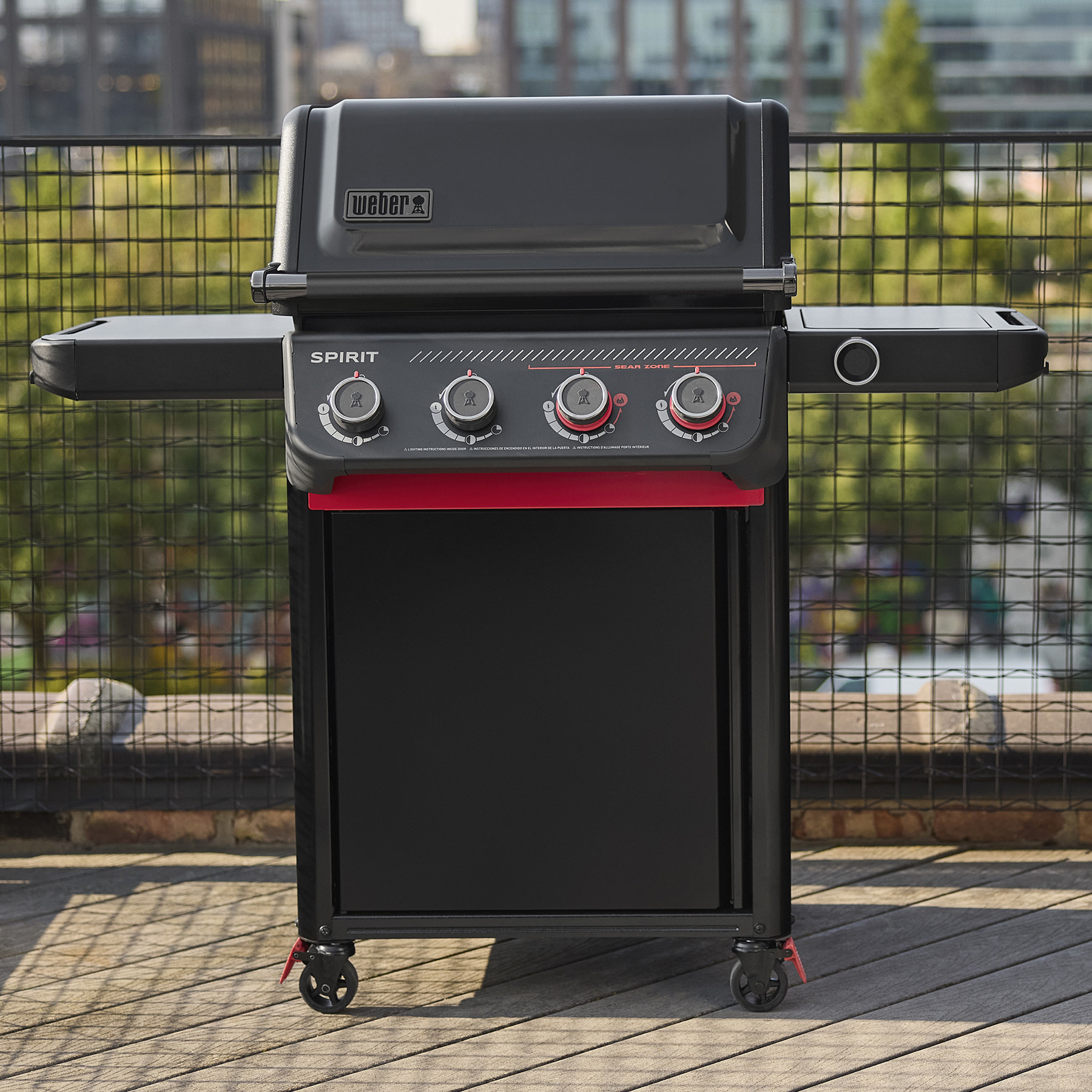 Spirit® EPX-425 Smart Gas Grill Stealth® Edition (Natural Gas