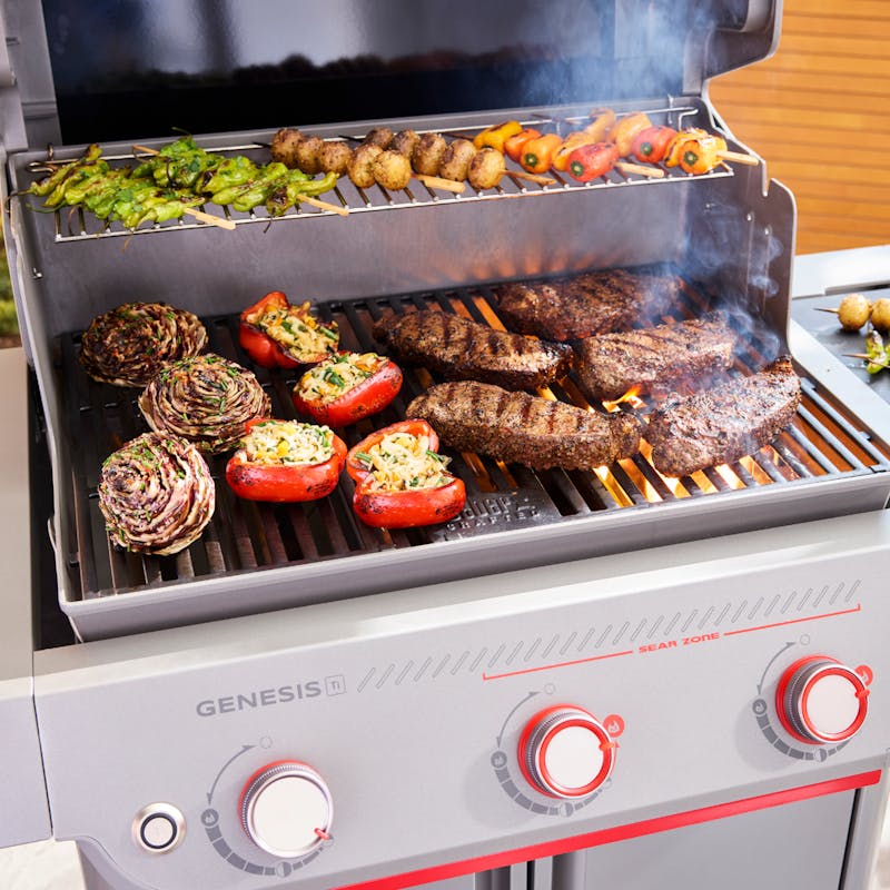 Genesis&reg; E-325W Gas Grill Titanium Edition (Liquid Propane) image number 4