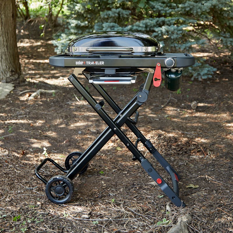WEBER TRAVELER&reg; COMPACT Portable Gas Grill image number 1