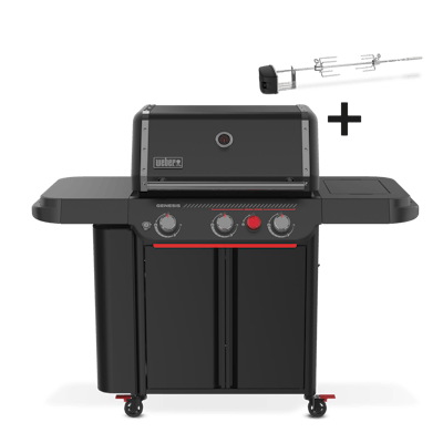 Genesis® E-330WR Gasgrill Stealth® Edition-view 2