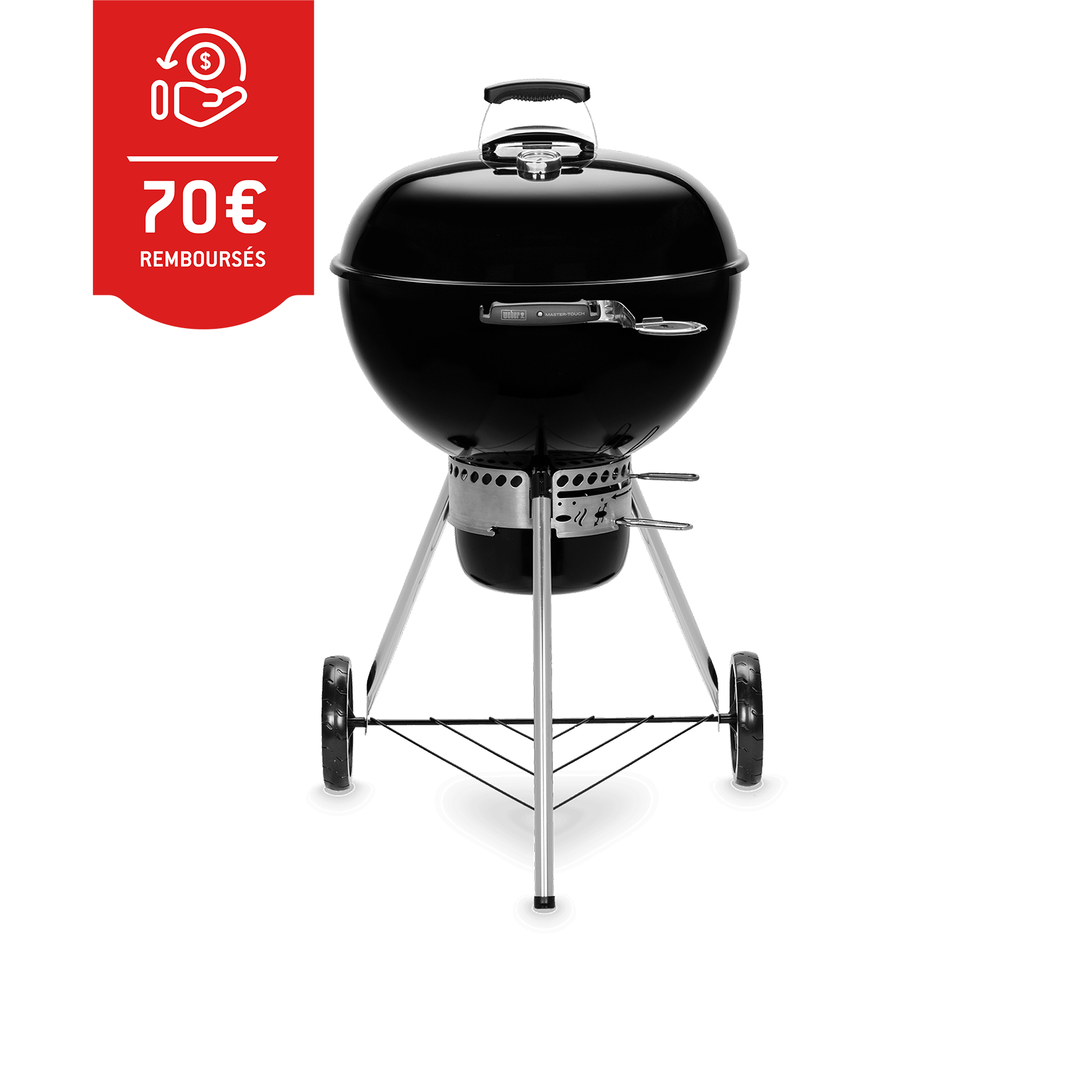 Barbecue à charbon Master-Touch GBS E-5755 57 cm -view 2