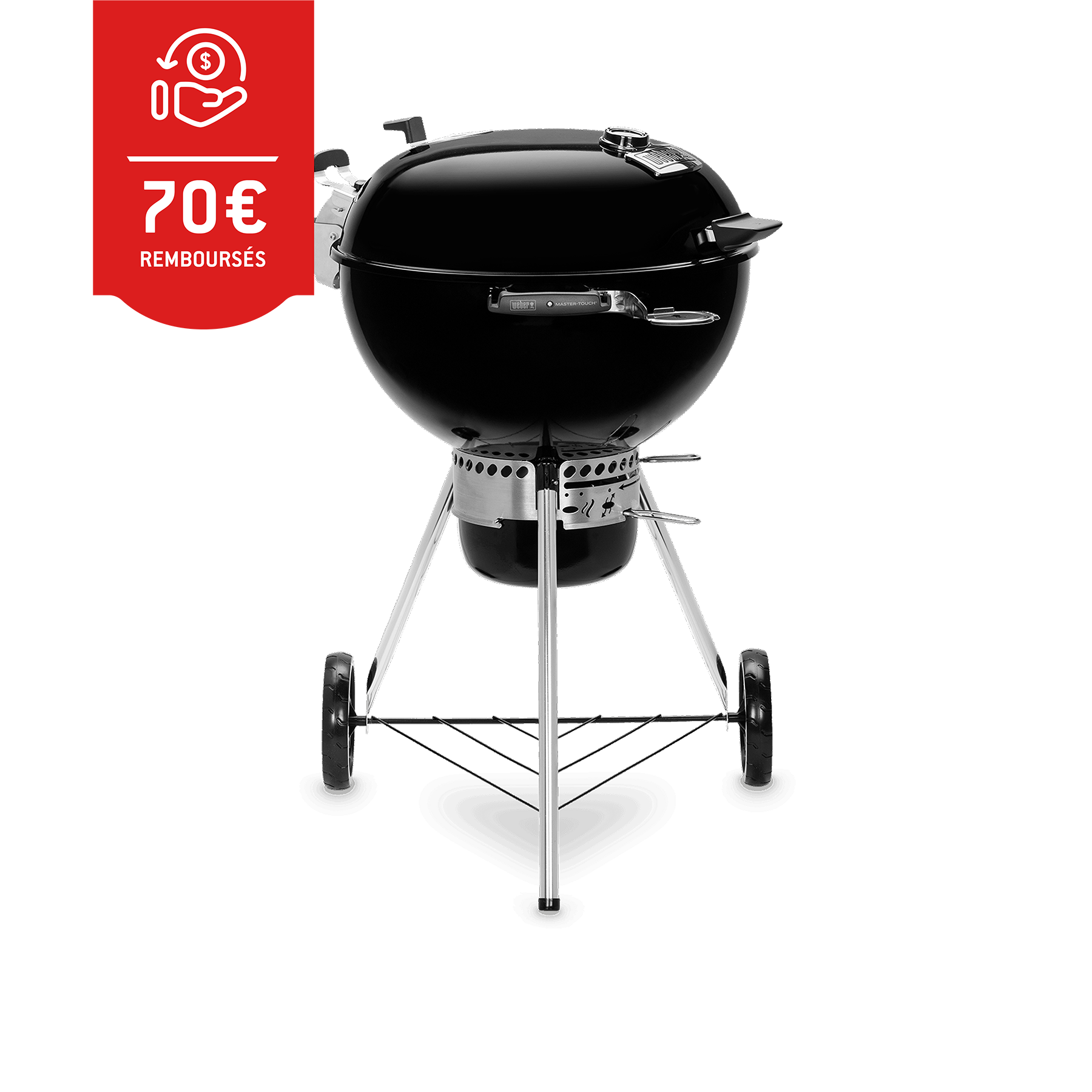 Barbecue à charbon Master-Touch GBS Premium E-5770 Ø 57 cm-view 2