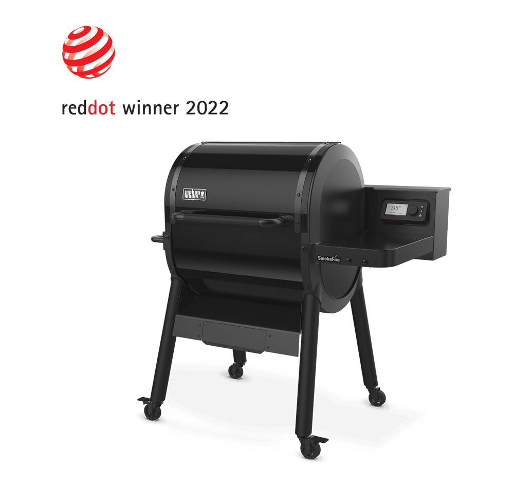  SmokeFire EPX4-houtgestookte pelletbarbecue, STEALTH-editie View