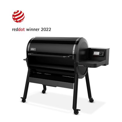 SmokeFire EPX6 Wood Fired Pellet Grill, STEALTH Edition