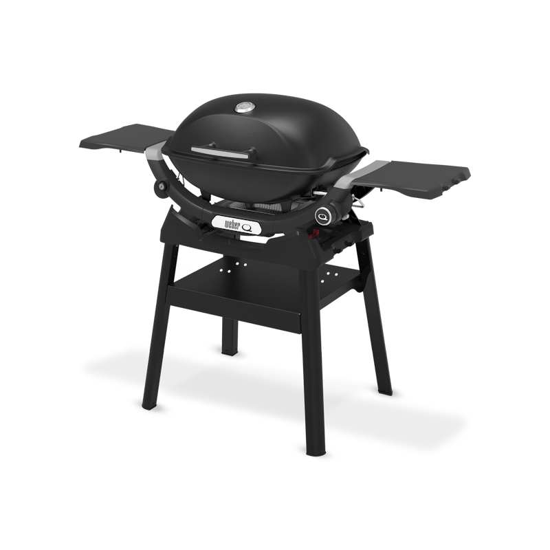 Q 2200N-gasgrill med sideborde og kompakt stander image number 1