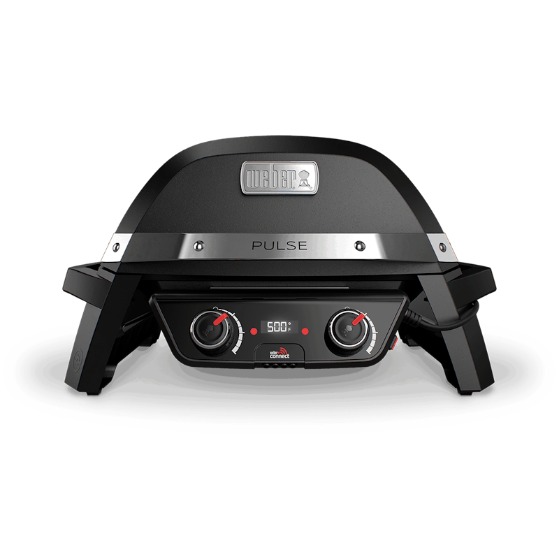 Electric Cart Grill in Black