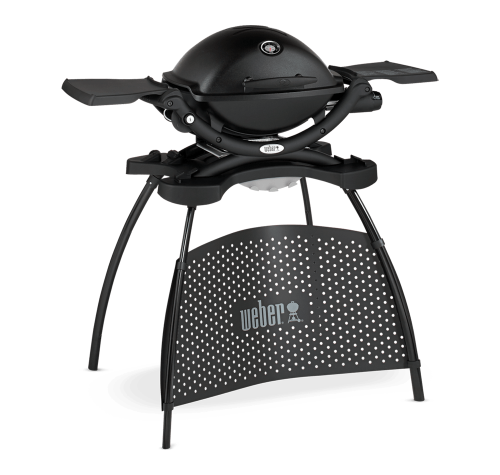  Weber®️ Q 1200 Gasbarbecue met stand View