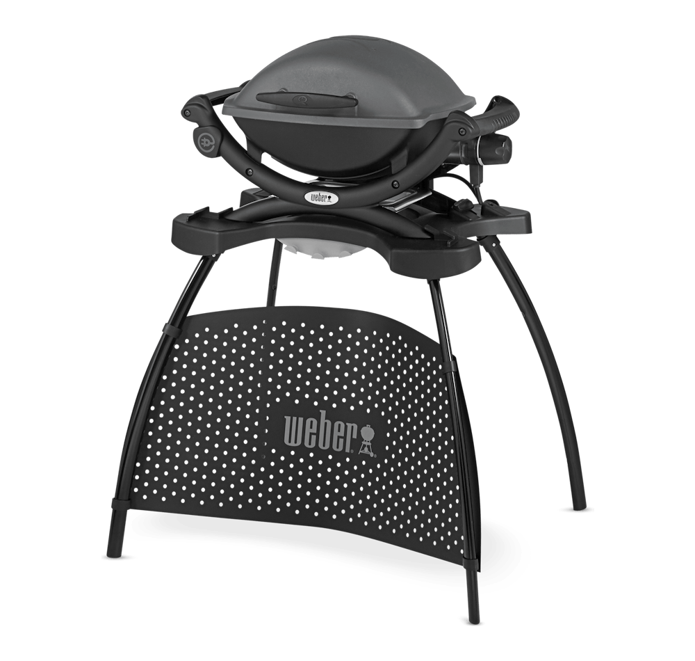  Weber® Q 1400 Electric Grill with Stand View