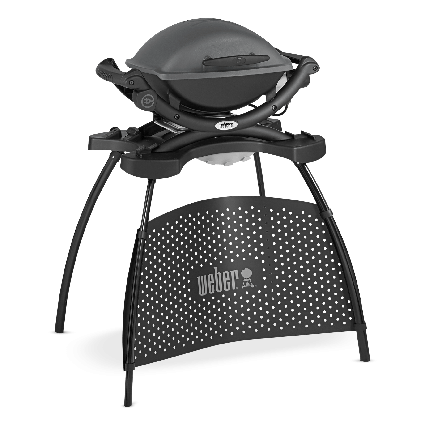 weber electric grill with stand