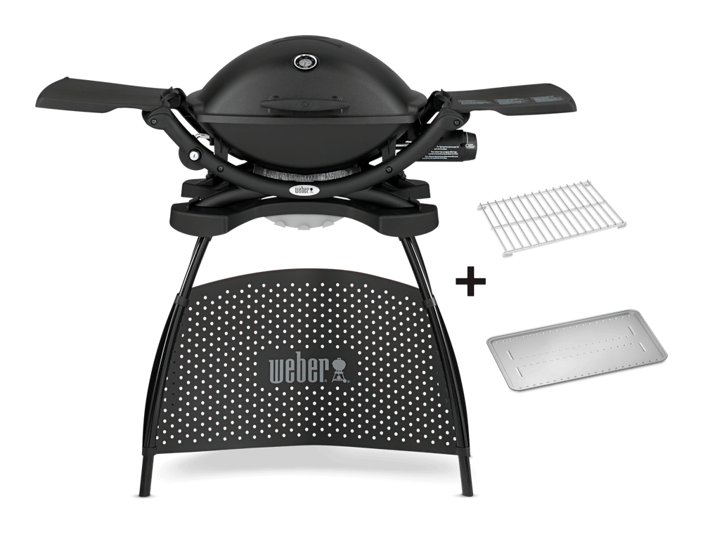 smuk elleve Supersonic hastighed Weber® Q 2200 Gasgrill with Stand | Q-serien | Gasgrill - DK