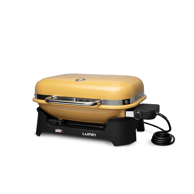 New Outdoor Electric Grills  Golden Yellow Lumin Electric Grill