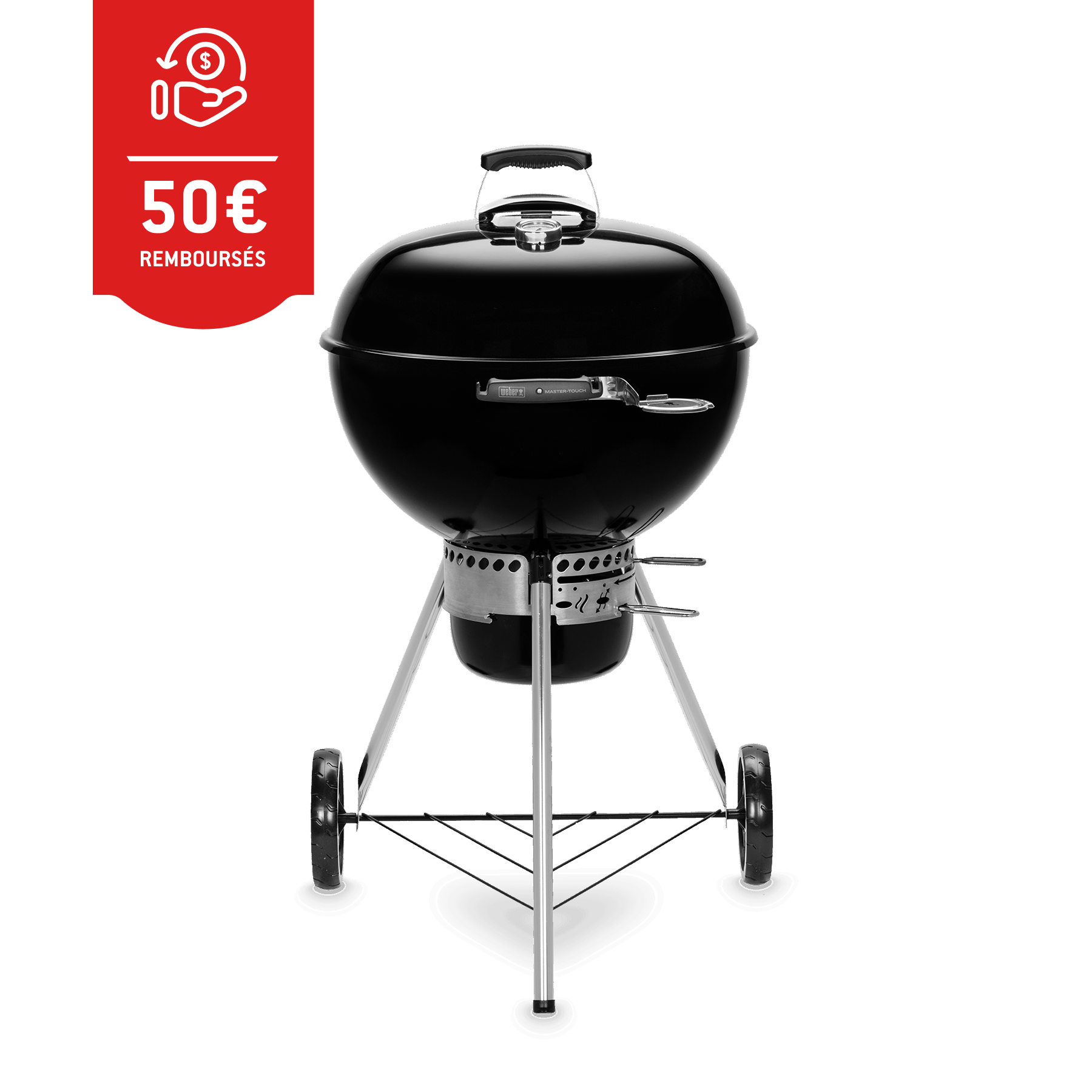 Barbecue &agrave; charbon Master-Touch GBS E-5755 57&nbsp;cm -view 2