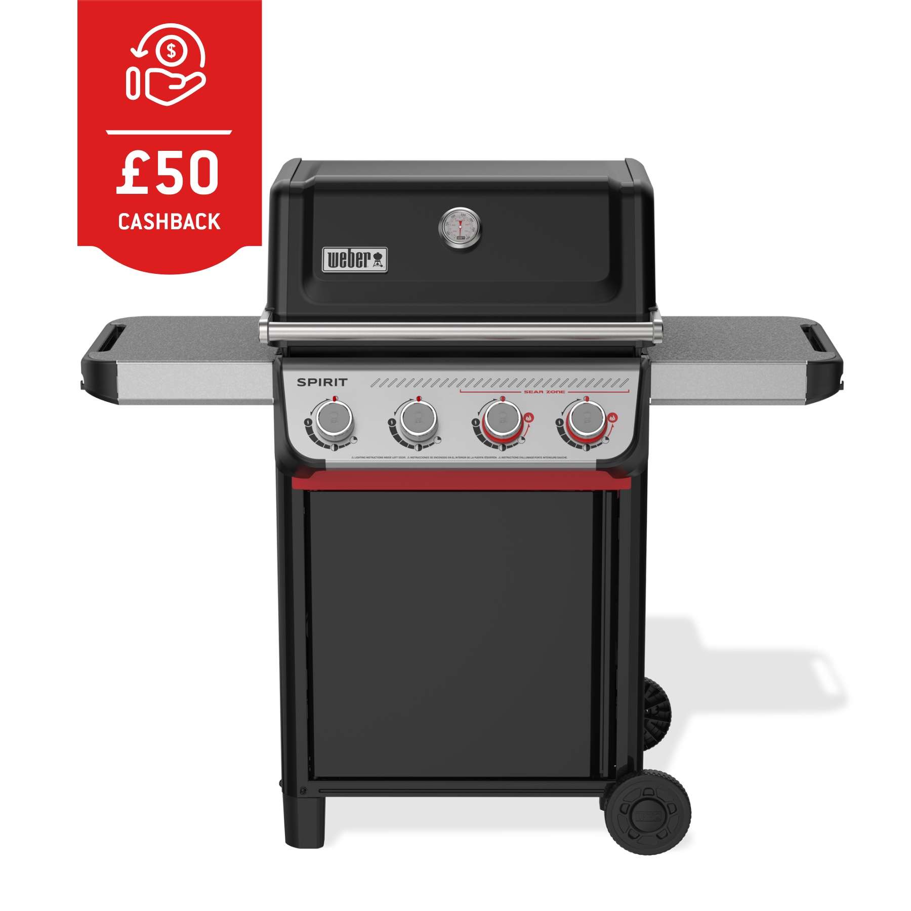 Spirit&reg; E-425 Gas Barbecue-view 2