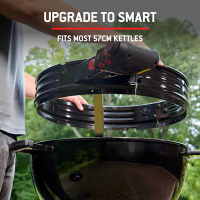 Dispositif connect&eacute; pour barbecue boule-view 1