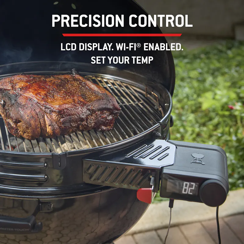 Dispositif connect&eacute; pour barbecue boule image number 2