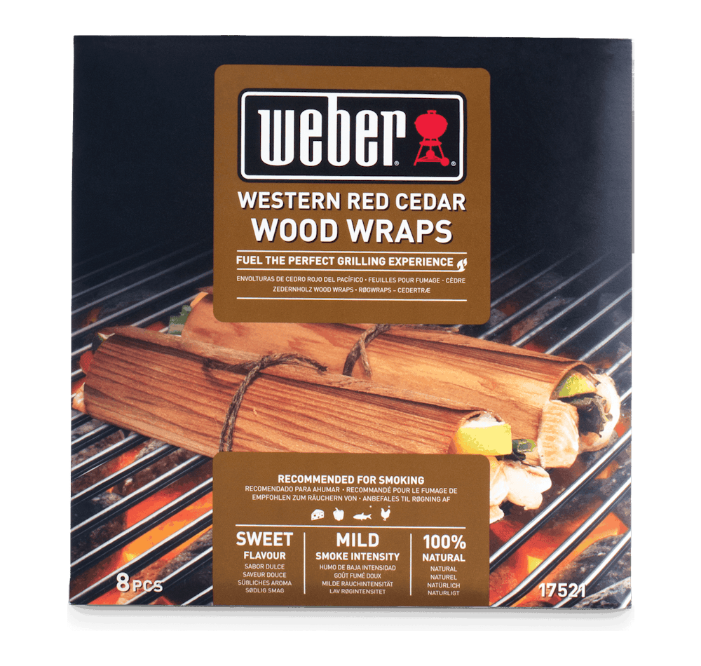Western Red Cedar Wood Wraps Weber Grill Original