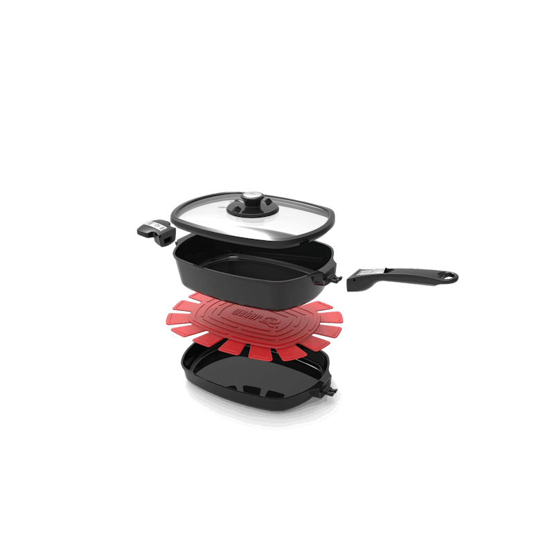 Q Frying Pan, Preparation and Serving