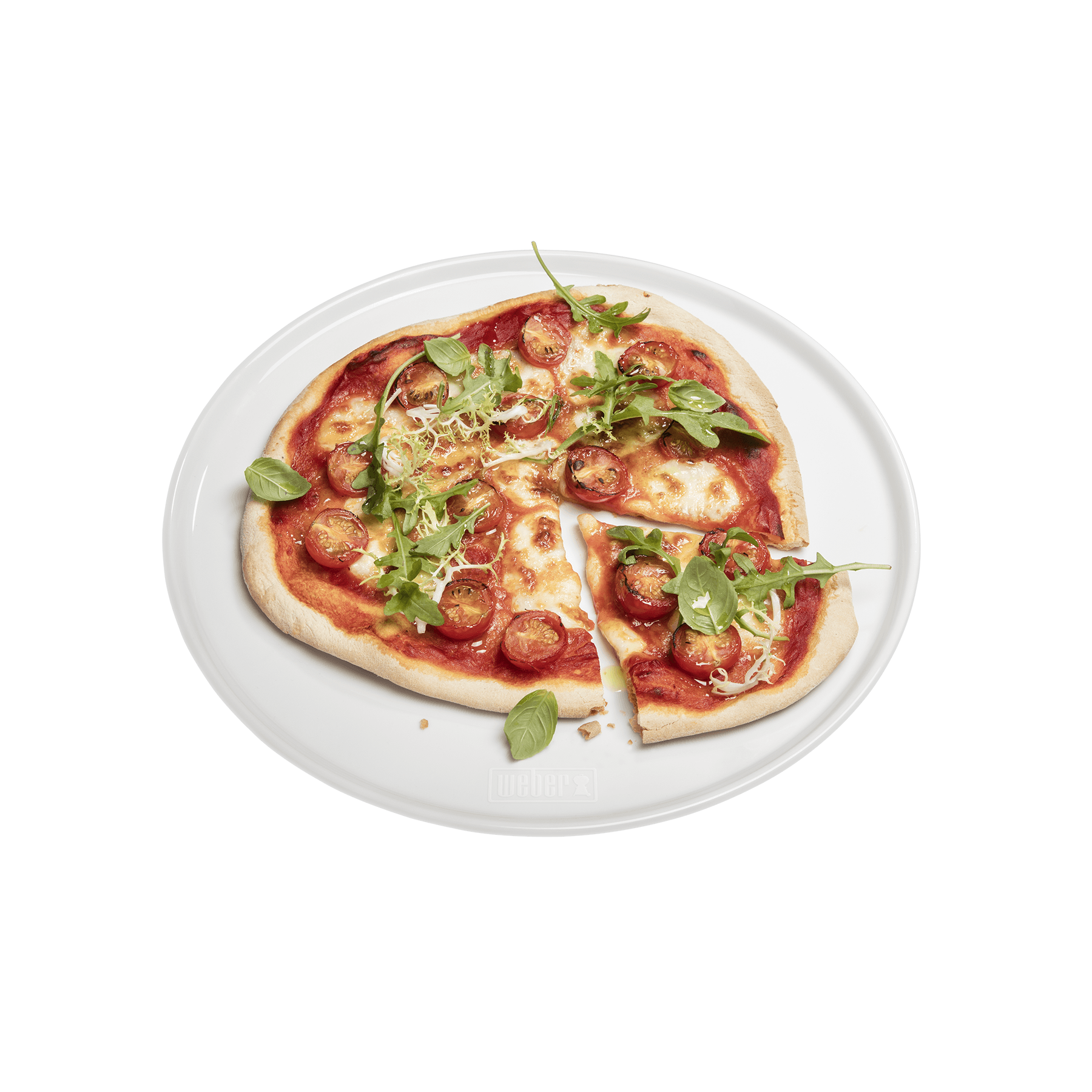 MamboCat Lot de 3 assiettes à pizza olive salami et pizza favorites I Ø 33,3 cm Grande assiette avec 3 motifs différents I Décor complet I pour pizza ou pour présenter I Porcelaine