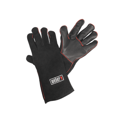 Guantes de cuero para barbacoa