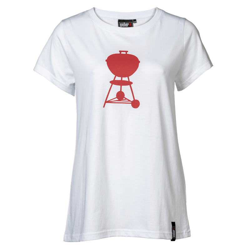 "Pallogrilli", naisten T-paita – valkoinen image number 0