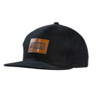 Weber-hat, læderbadge  image number 0