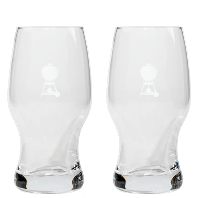 Juego de 2 vasos de cerveza Weber