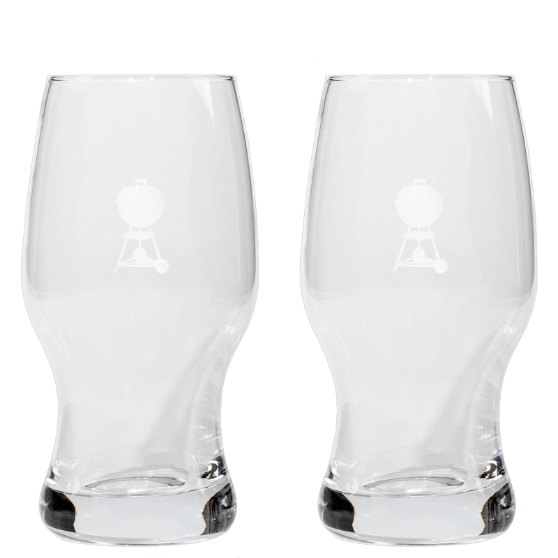 Set de 2 verres à bière Weber avec dessous de verre image number 0