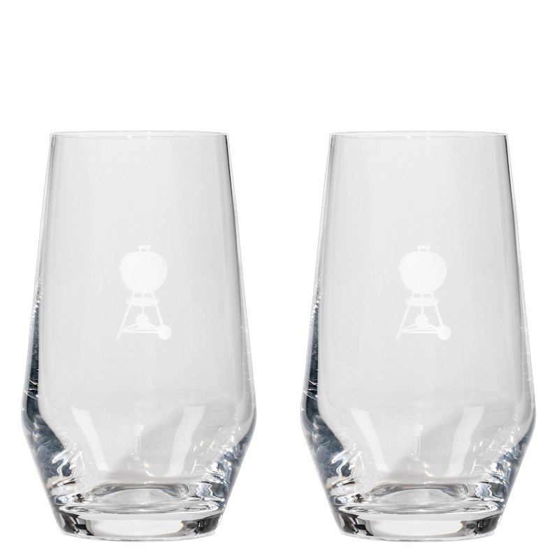 Set de 2 verres long drink Weber avec dessous de verre image number 0