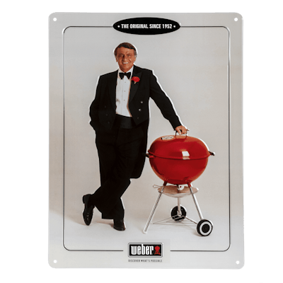 Weber-metalskilt, “George Stephen”-view 1