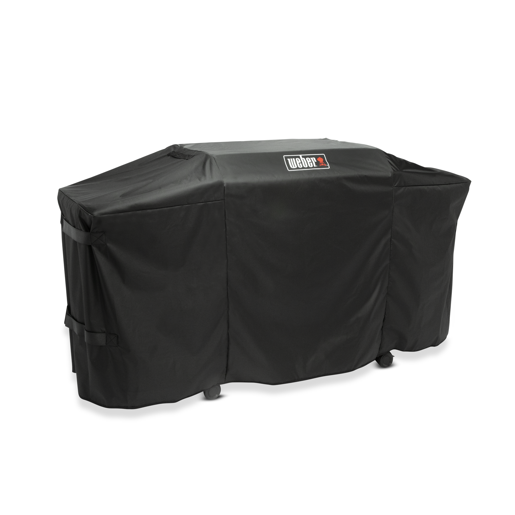 Weber 7771 Abdeckhaube Für 28 Zoll Griddle – Schwarz, Wetterfest, Mit Befestigungsriemen