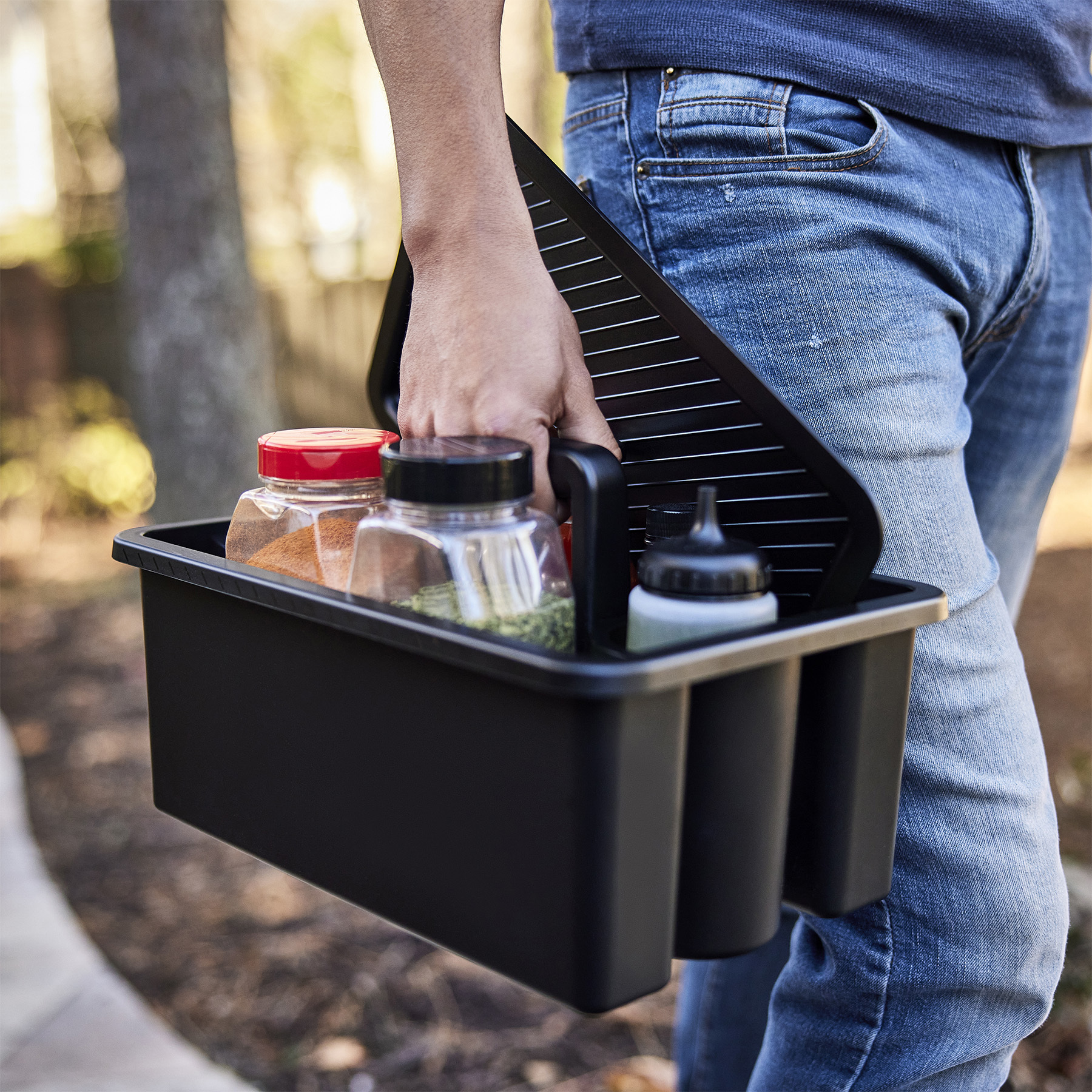 Weber Works™ Caddy with Tray Lid | Weber US
