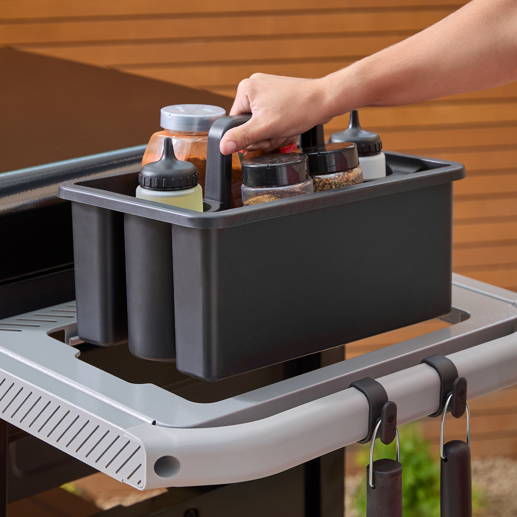 Weber Works™ Caddy with Tray Lid | Weber US