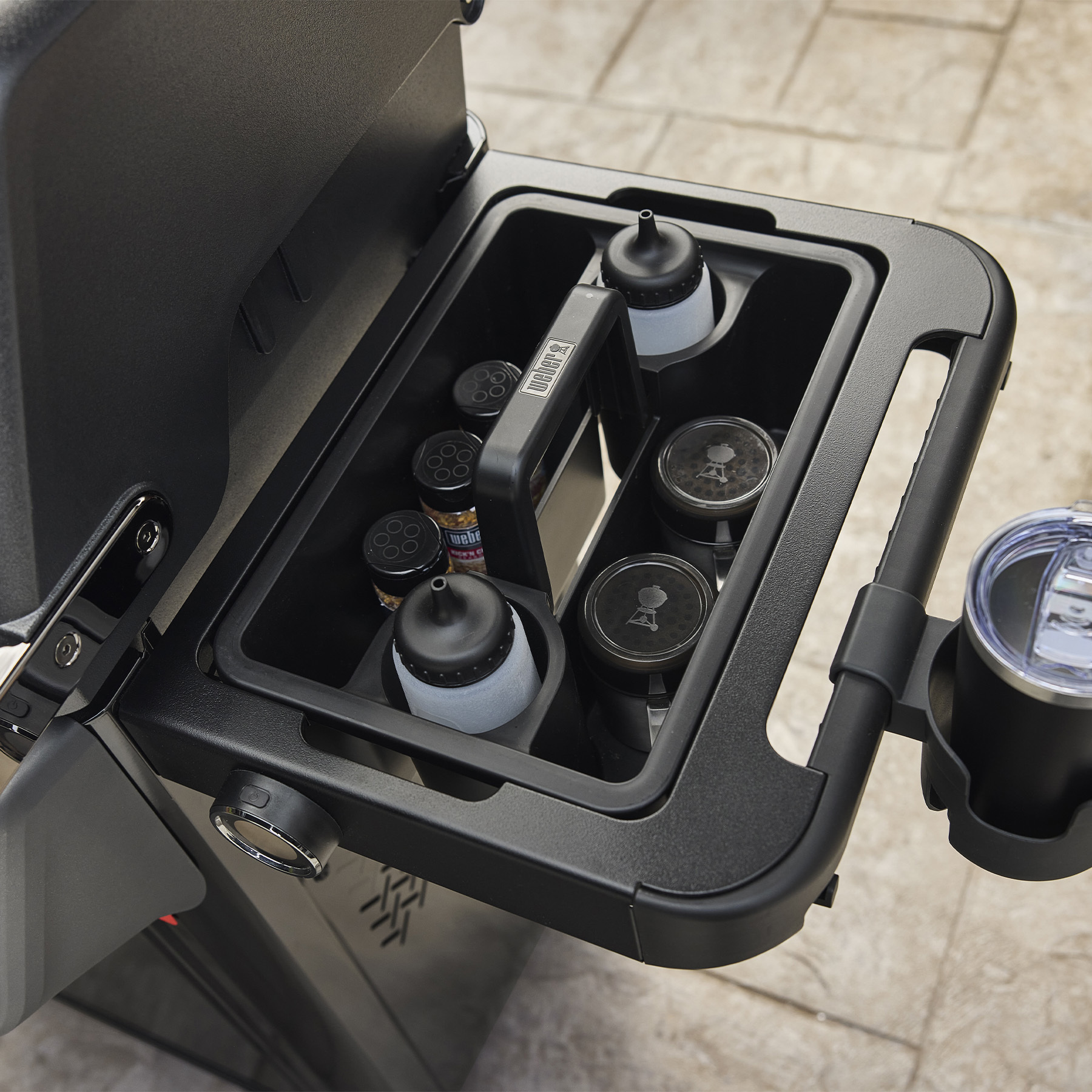 Weber Works™ Caddy with Tray Lid | Weber US