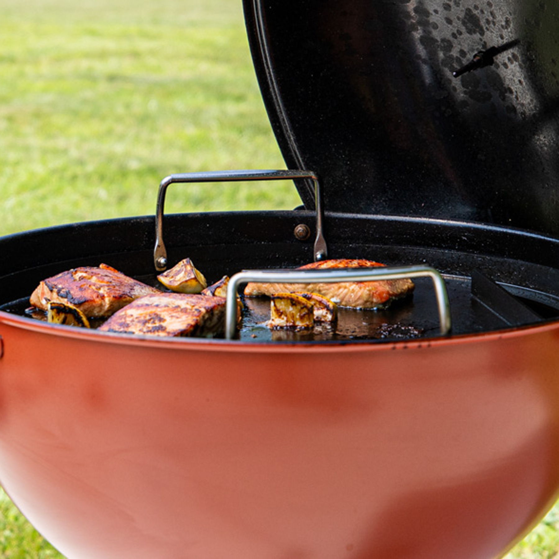 22” Griddle Insert for Weber® Charcoal Grill | Rust-Resistant