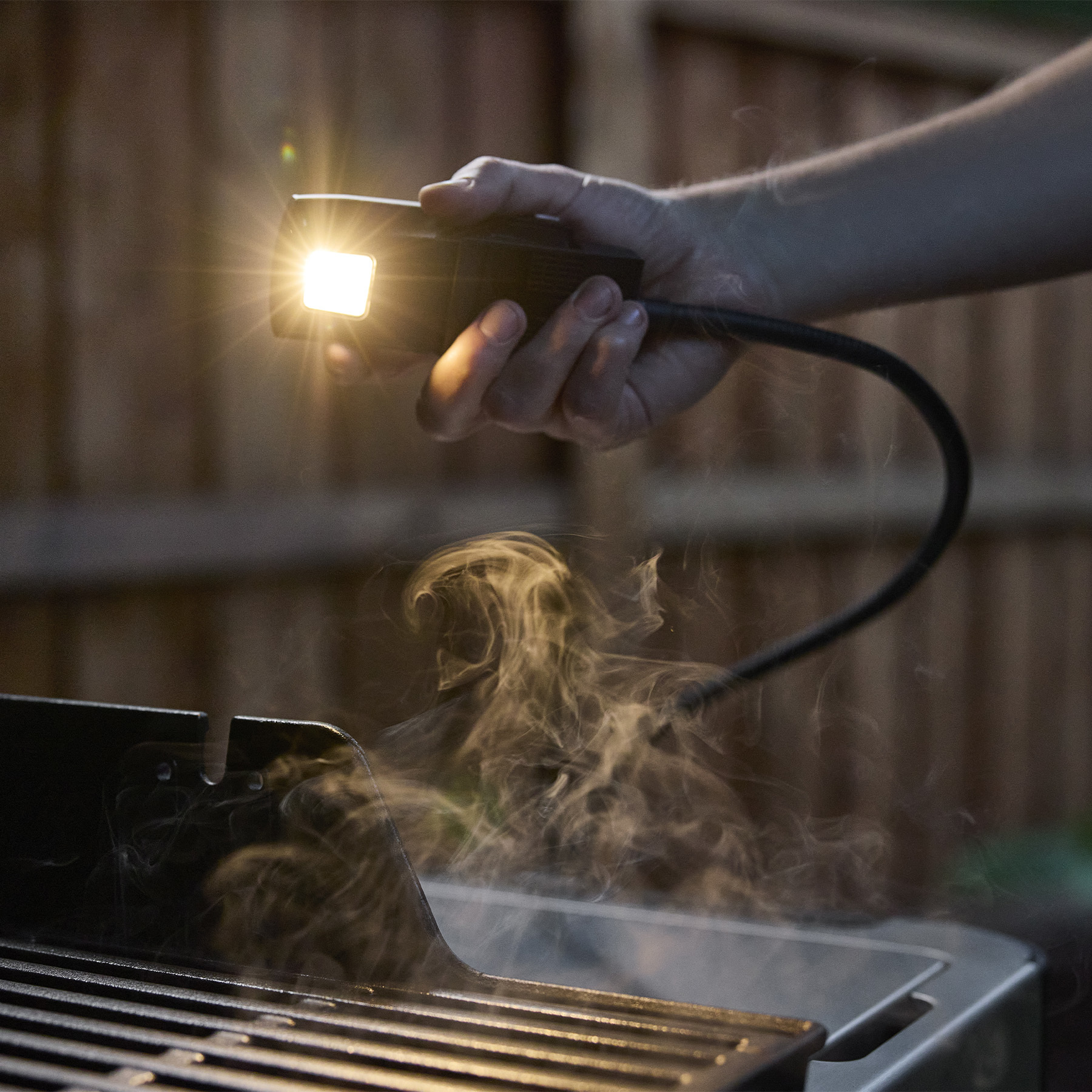 Weber Works™ Flexible Lighting | LED Grill Light & Flashlight