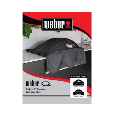 Weber® Built-in Q® Premium Barbecue Cover-view 1