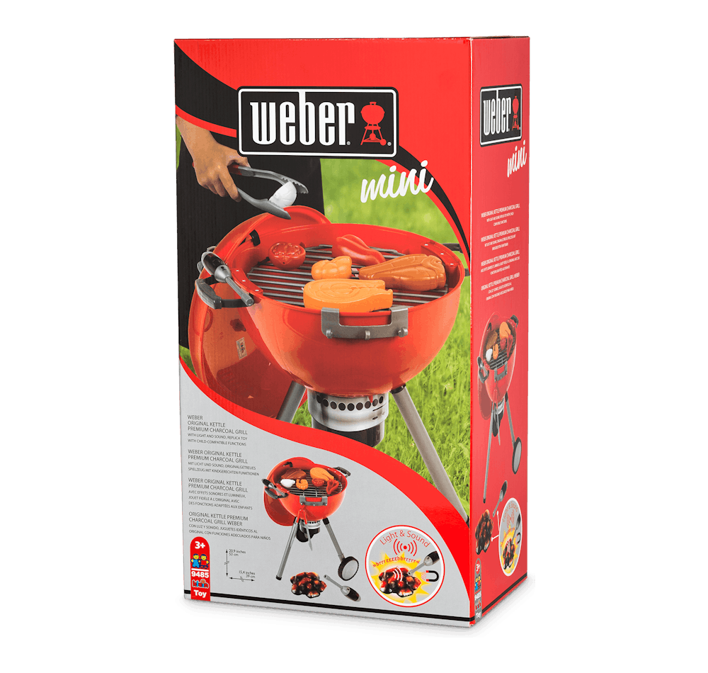  Asador Weber® de Juguete  Original Kettle (Rojo) View