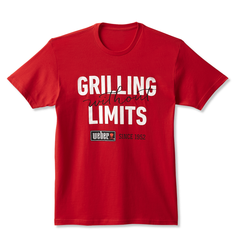 Camiseta con la leyenda “Grilling Without Limits”  image number 0